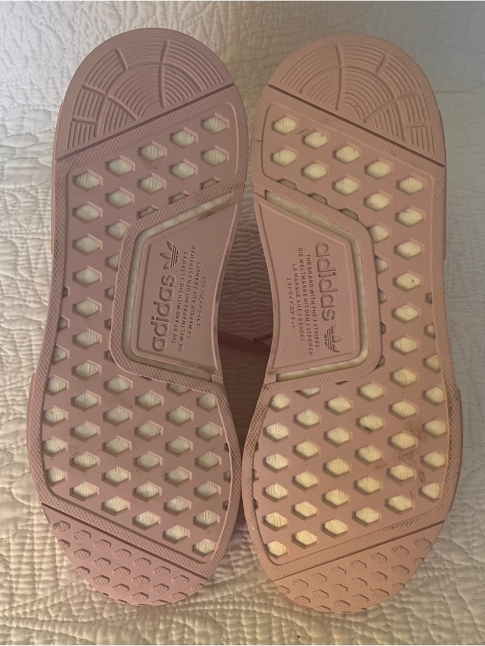 adidas Women’s Blush Pink NMD-Style Sneakers - Picture 5 of 8